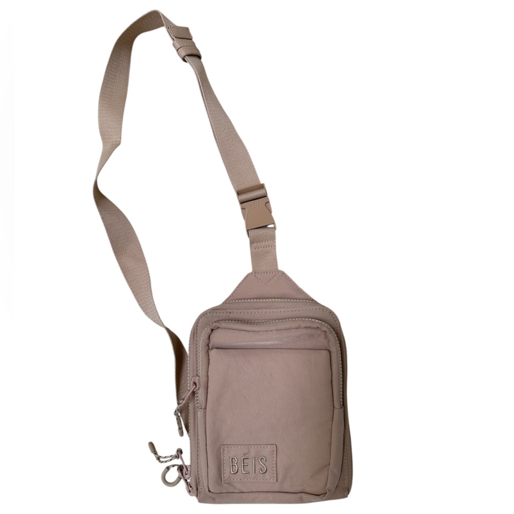 BÉIS Sport Sling Bag - Beige